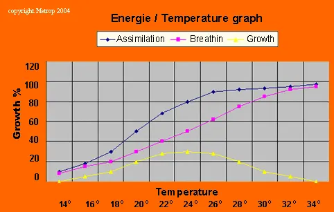 Kasvatuslämpötila / energia